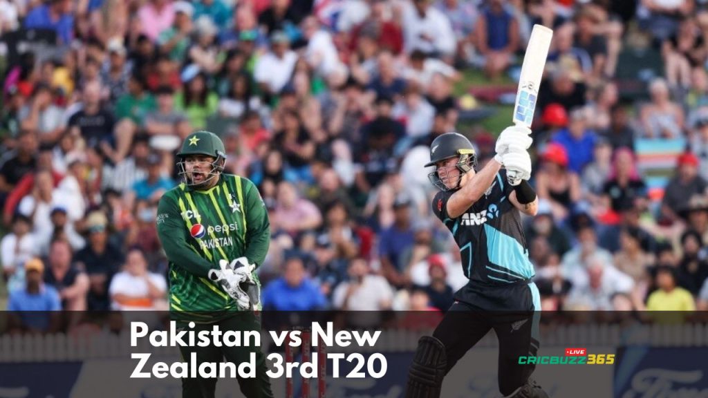 Pakistan vs New Zealand 3rd T20